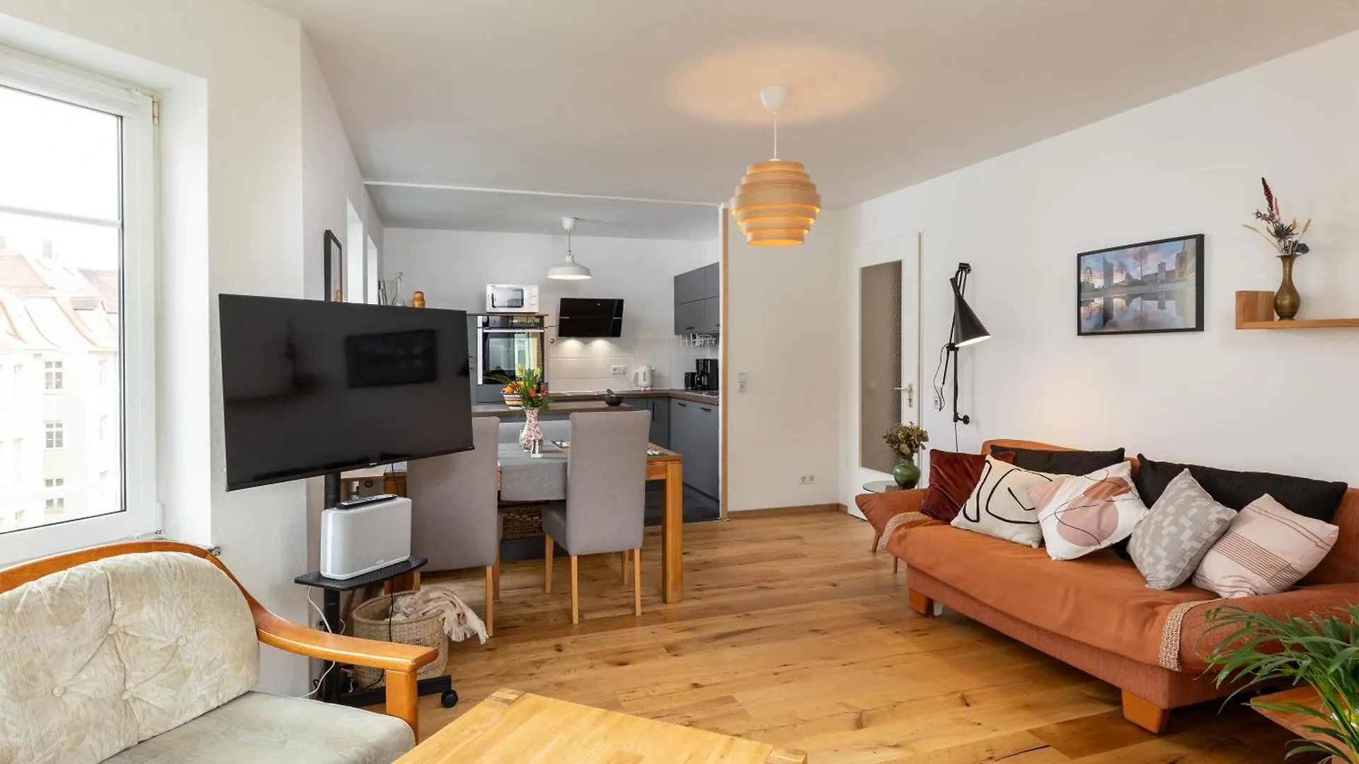 Apartment 3 Rooms Old Building - 4 People Leipzig Germany